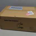 Under Sink Organizer, 2 Pack 2 Tier Pull Out Under Cabinet Organizer Shelf with Pad for Framed Cabinets, Metal Slide Out Under Sink Storage, Mesh Sliding Drawers for Kitchen Bathroom Laundry, Black