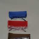 EFE Rimless Reading Glasses Readers Women Blue Light Blocking Lightweight Unbreakable Anti-Eyestrain Eyeglasses 3 PACK (Mixcolor, 2.5)