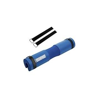 Advanced Squat Pad - Barbell Pad for Hip Thrusts, Squats & Lunges - Neck & Shoulder Squat Bar Pad Cushion Support Foam for Extra ComfortPremium Squat Pad (Blue)