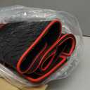 Car Floor Mat for Jeep Wrangler JL 4x4 Door Sahara Rubicon 2018-2025 Custom Fit Black Red Rubber Auto Floor Liner Mat All Weather Heavy Duty - Not Fit 4XE