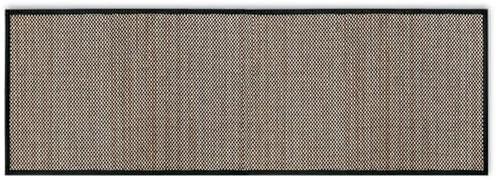 Artoid Mode Washable Non Skid Kitchen Rugs and Mats Doormat, Absorbent Door Mat Rugs for Kitchen Floor Front of Sink Hallway Black 17x47 Inch