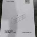 70 in TV Stand for 75 in TVs with Power Outlet, Farmhouse Entertainment Center, Media Furniture with Sliding Barn Doors & Storage Cabinets, Mid Century Modern TV Console Table for Living Room Bedroom (Grey)