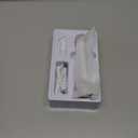 Bikini Trimmer for Women, 2 in 1 Electric Shaver for Women, Pubic Hair Trimmer Waterproof IPX7 with LED, Bikini Razor for Leg Arm Underarm Bikini Area, Pull Bows Gift Box for Friends - Shell White