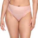 Warner's No Pinching. No Problems. Hi-Cut Brief Panty Underwear (X-Large)