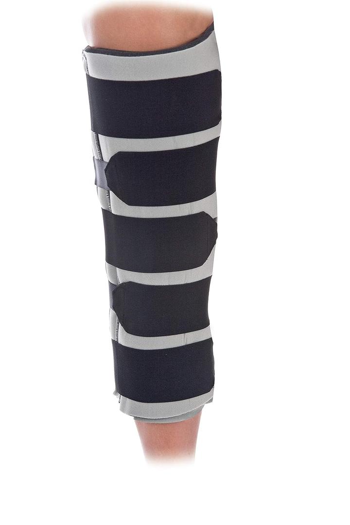 United Ortho 62016 Foam Knee Immobilizer, 16" Size, Black