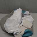 XXL Shoe Washing Machine Bag - Reusable Shoes Cleaning Bags for Washer And Dryer, Durable Zipper Laundry Shoe Bag 360 Deep Clean Sneaker Tennis Include Delicate Laundry Bag/Bra Laundry Bags (Gray)