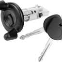 LCWRGS Ignition Lock Cylinder Switch with Keys Replacement for 1998-2003 Chevy Silverado Suburban Tahoe Express GMC Sierra Savana Yukon XL 1500 2500 3500 Cadillac Escalade, Replaces US287L