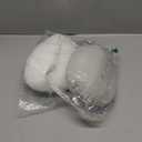 2 Pieces Easter Pillows Egg Stuffed Throw Cuddly Huggable Egg Hugging Pillow Decoration for Easter Birthday Bedroom Sofa Couch Gift Supplies (lamb wool, White)