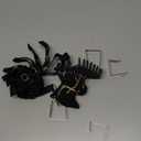 Perfect Curve Cap Rack For Closet - Holds 18 to 36 Adjustable Caps - Over-The-Door Hat Rack and Organizer - For Men or Women's Hat Collections - Cap Organizer | 2 Straps | Black