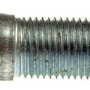 Dorman 610-217 9/16-18 Serrated Wheel Stud - 0.627 in. Knurl, 2-1/8 in. Length, 10 Pack Universal Fit