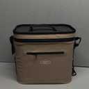 WOOVO Soft Cooler Bag, 100% Leak-Proof Insulated Cooler Bag, Portable Ice Chest with Waterproof Zipper, Cream