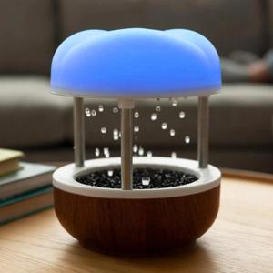 Mindsight Calming Cloud Tabletop Water Fountain | Quiet Pump | Splash Resistant | Zen & Nature Dcor | Promotes Focus, Stress Relief, Creativity, Sleep | Reminder to Pause & Reset | Home or Desk