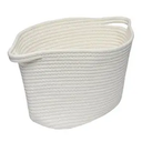 Small Storage Basket White