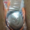 50 Ft Drain Snake, Fast Unclog Snake, Manual & Electric Plumbing Snaker for Shower Sink, Toilet and Kitchen, Drain Auger 50 ft Comes with Gloves and Bag, 1/4 Inch, Green