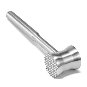 304 Stainless Steel Meat Tenderizer Mallet, Dual Side Meat Hammer Chicken Pounder, Heavy Duty Meat Beater for Steak and Beef, Meat Pounder Kitchen Cooking Mallet Dishwasher Safe