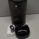 Automatic Cat Feeder: 4L Timed Cats Food Dispenser Programmable 1-6 Meal for Cat and Small Medium Dog- Auto Pet Feeder Easy to Set Up Dual Power Supply with Desiccant Bag| Detachable Washable (Black-Basic Edition)