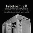 Cooler Master MasterFrame 500 Mesh ARGB ATX Mid-Tower PC Case High Airflow Premium Aluminum Chassis, Powerful Dual 200mm Intake Fans, Modular Frame, 360mm Radiator Support, USB-C, Silver