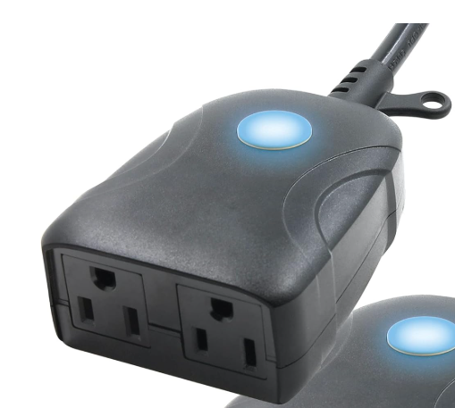 Prime Smart WiFi Outdoor Outlet - 1 Pack