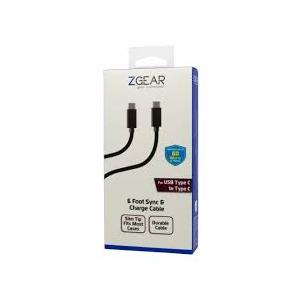 ZGEAR 6 Foot silicone rubber sync& charger cable