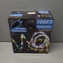 Coroor 100ft 1080 LED Rope Lights Christmas Outdoor Waterproof, Flexible Connectable Tube Lights with 8 Modes, String Lights Decorative Lighting for Garden Patio Tree Bedroom Xmas Decor(Warm White)