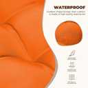 2 Pack 76 x 22 x 4.7" Waterproof Chaise Lounge Chair Cushion Outdoor 6#77