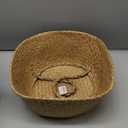 Large Woven Seagrass Belly Basket for Plant, Grocery, Picnic, 12" Diameter x 14" Height