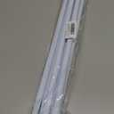 QINGYUN 2 Pack Spring Tension Curtain Rod 32.5 to 58 inch Adjustable Curtain Rods No Drilling Spring Loaded Curtain Rods for Windows Doors, White