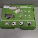 Magnifying Glass with Light and Stand 50 Ultra-Bright LEDs Large Magnifying Lamp with Light Magnifying Glass on Stand Hand-Free with 360 Flexible Gooseneck for Close Work Reading Repair Crafts