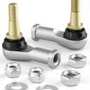 Tie Rod End for EZGO TXT, 2PCS Golf Cart Ball Joint Accessories Right and Left On Steering Gear Fits 2001-UP EZGO TXT Electric & Gas, OEM# 70902-G01 70902-G02 for Driver & Passenger Side