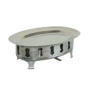 SLFD002 Chafer Platter, 16", Oval, Includes: Platter & Stand, Stainless Steel SLFD002 Chafer Platter, 16", Oval, Includes: Platter & Stand, Stainless Steel