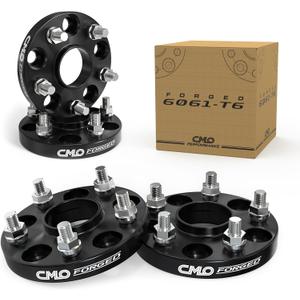 20mm Hubcentric Black Wheel Spacers 5x114.3 Compatible For Subaru WRX STI 2013-2022, Outback and Legacy 2015-2022, WRX 2015-2022, Forester 2018-2022, Ascent 2019-2022 (4pc 56.1mm M12x1.25) Spacer