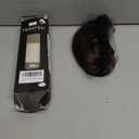 FESHFEN Claw Clip Short Ponytail Extensions - DIY Bendable Metals Fluffy Messy Bun Hair Piece Straight Synthetic Hairpieces Ponytail Extension for Women, Off Black