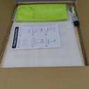 6 Tier Wooden Cabinet Tray Dividers for Baking Trays, Pans & Cutting Boards - 16.61" W x12.4 D x14.09 H Vertical Cookie Sheet Organizer, Spoon Rest, Utensil Holder, Kitchen for Pots Pans Storage