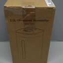 Jack & Rose Stainless Steel Humidifier, Easy to Clean, Dishwasher Safe, Cool Mist Humidifiers for Bedroom