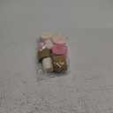 AOBKIAT Wedding Party Decorations, 8 Rolls Pink Gold Crepe Paper Streamers for Wedding, Bachelorette, Birthday, Baby Bridal Shower, Valentines Day Party Backdrop Decorations, 82ft Long