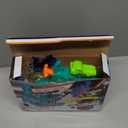 Dinosaur Toy Guns for Toddlers 3 4 5 6 7 8 Years Old, Idea Gift for Boys Birthday Valentines Easter Christmas Stocking Stuffers, Dino Blaster for Kids with 30 Foam Darts Compatible with Nerf, 2 Pack (Green)