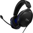 HyperX Cloud Stinger 2 Core - Gaming Headset for Playstation, Lightweight Over-Ear Headset with mic, Swivel-to-Mute Function, 40mm Drivers - Black (Wired)