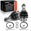 A-Premium 2 x Front Lower Ball Joint, Compatible with Chevy GMC Cadillac - 1999-2016 - Silverado 1500, Sierra 1500, Tahoe, Yukon XL, Suburban, Express, Escalade ESV EXT, Savana, Avalanche