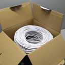 celertec CAT6 Ethernet Cable, 1000ft, 23AWG Solid Bare Copper, Unshielded Twisted Pairs(UTP), 550MHz, ETL Listed &CMR Riser Rated, Indoor, Bulk Ethernet Cable, Pull Box -Black