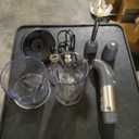 Mueller Multistick 5-in-1 Immersion Blender Handheld,12 Speed Hand Mixer-Turbo Boost,Heaviest Duty Copper Motor,Titanium reinforced Blades Hand Blender,Milk Frother Wand,Whisk,Beaker,Chopper,Grey