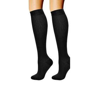 CHARMKING Compression Socks for Women & Men Circulation ( 2Pairs) 15-20 mmHg is Best Support for Athletic Running Cycling, Size S-M