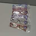 Gaoye 2.5 Reading Glasses for Women, 6 pack Fashion Readers for Women Spring Hinge Eye Glasses, Blue Light Reading Glasses