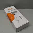 2-in-1 Dog Dryer with Slicker Brush for Small Dogs and Cats, Pet Hair Dryer, Dog Blow Dryer for Grooming with 300 Watts, 75-85 dB, Adjustable Temperature, Overheat Protection