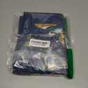 12"x18" Navy/Green Hummingbird Golden White Flowers Placemats Set of 4 Washable Thick Place Mats Kitchen Table Mats Decorative Linen Fabric Table Mat for Dining Table Kitchen Home Decor