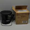 Mr. Coffee Programmable Coffee Maker 5 Cups with Auto Pause Glass Carafe Compact Design Black