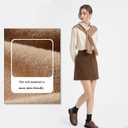 huablo Women's Fashion Knitted Shawl - Khaki Sweater Shawl for Air-Conditioned Rooms (Beige), One Size