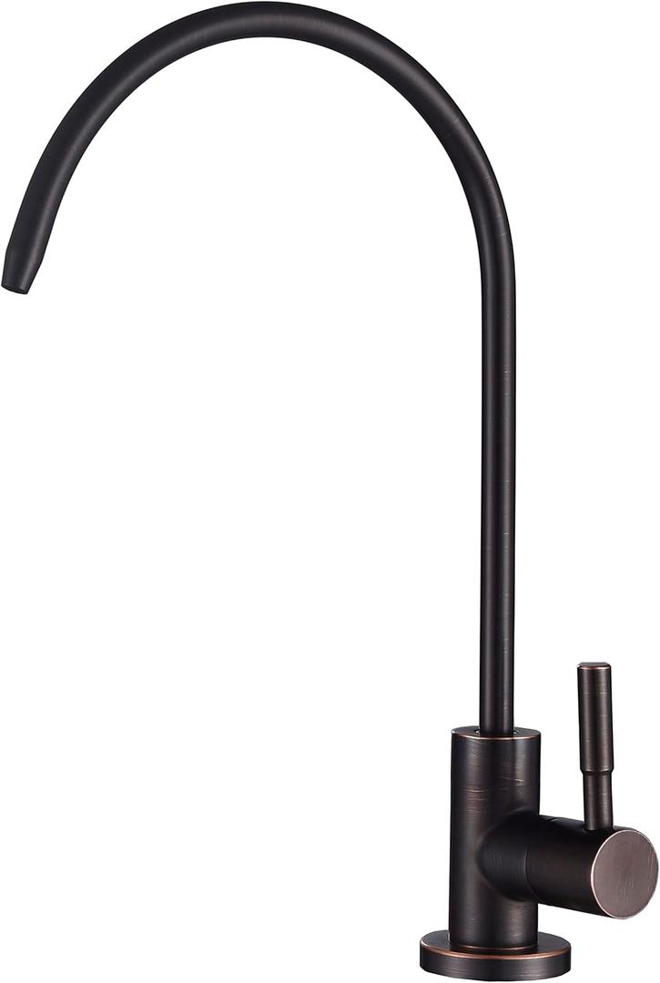 Drinking Water Faucet Oil Rubbed Bronze, Kitchen Water Purifier Tap/Faucet for Non-Air Gap Reverse Osmosis Water Filter System