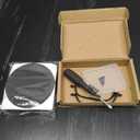 Maxdot Rv Stove Top Cover Board Wood Noodle Board Camper Stove Top Cover Countertop Cutting with 5 Pcs Adjustable Non-slip Rubber Feet Leg Juice Groove for Trailer Gas Burner Kitchen(Black)