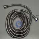 Shower Hose Extra Long 157 Inches, Flexible Stainless Steel Handheld Shower Hose, with Brass Insert and Nut