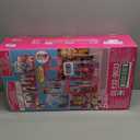 Barbie 3-Story Townhouse Dollhouse with Elevator, Swing Chair, Furniture and Accessories, Fold for Portability and Travel